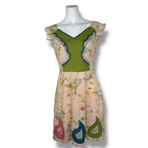 Philosophy di Alberta Ferretti Vintage Dress Size 4/6? Feminine Romantic Retro